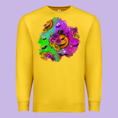 Halloween Patch 1 Premium Sweatshirt Designed By Bundleandbundleshop