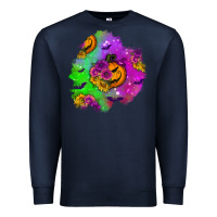 Navy halloween patch 1 Premium Sweatshirt - BundleAndBundleShop