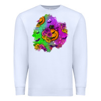 White halloween patch 1 Premium Sweatshirt - BundleAndBundleShop