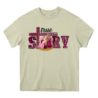 Mossy Pink Christmas true story holy family Heavy Core Tee - RanaPortraitStore