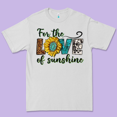 Premium Tee for the love of sunshine