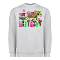 Heather Grey mu first birthday Heavyweight Sweatshirt - AdoDesignShop