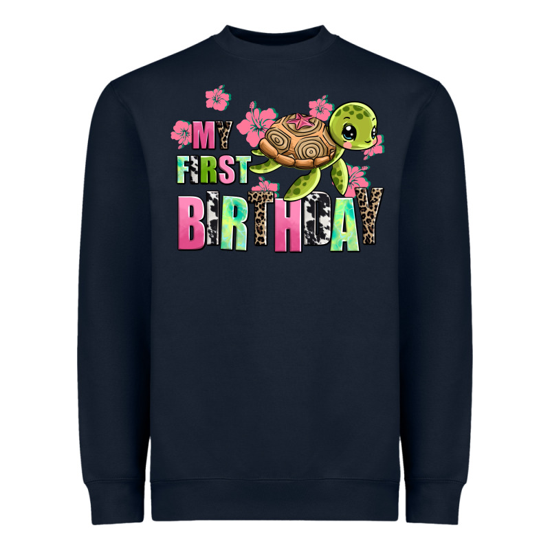 Mu First Birthday Heavyweight Sweatshirt by AdoDesignShop | Teevron