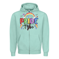 Seafoam pride tribe Zipper Hoodie - MaliasSmallBusiness