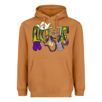 Meerkat Mardi Gras Love Nurse Heavyweight Hoodie - BundleAndBundleShop