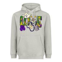 Moon Dust Mardi Gras Love Nurse Heavyweight Hoodie - BundleAndBundleShop