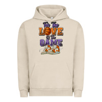 Pigment French Oak for the love of the game basketball Urban Hoodie - HowdyJamesFarm