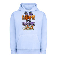 Pigment Grape Ice for the love of the game basketball Urban Hoodie - HowdyJamesFarm