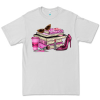 Dove Grey girl boss lady Premium Tee - texasbilliewilder