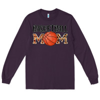 Plum basketball mom Long Sleeve Tee - AdoDesignShop
