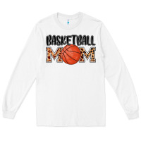 White basketball mom Long Sleeve Tee - AdoDesignShop