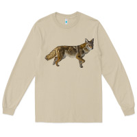 Mushroom coyote Long Sleeve Tee - LillyAllenDesigns