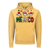 Vintage Mustard mexico gnome Vintage Hoodie - CowhideDigitalArt