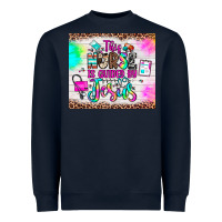Navy this nurse is guided by jesus Heavyweight Sweatshirt - JahusDesignShop