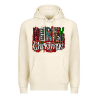 Tofu Merry Christmas Buffalo Plaid Leopard Premium Hoodie - Bettercallsaul