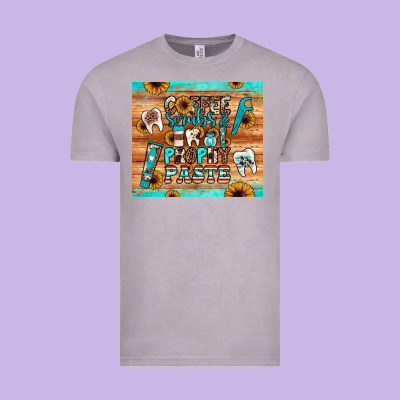 Coffee Scrubs And Prophy Paste Vintage Tee Designed By Jahusdesignshop