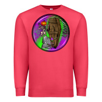 Cardinal halloween round earrings 1 Premium Sweatshirt - BundleAndBundleShop