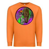 Carrot halloween round earrings 1 Premium Sweatshirt - BundleAndBundleShop