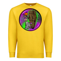 Lemon halloween round earrings 1 Premium Sweatshirt - BundleAndBundleShop