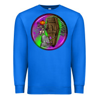 True Royal halloween round earrings 1 Premium Sweatshirt - BundleAndBundleShop