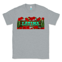 Heather Grey latina libbey glass Classic Tee - BundleAndBundleShop