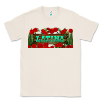 Natural latina libbey glass Classic Tee - BundleAndBundleShop