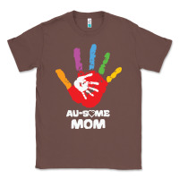 Chestnut LIL Autism Mom Classic Tee - CowhideDigitalArt