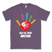 Lavender LIL Autism Mom Classic Tee - CowhideDigitalArt