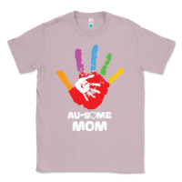 Lilac LIL Autism Mom Classic Tee - CowhideDigitalArt