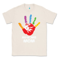 Natural LIL Autism Mom Classic Tee - CowhideDigitalArt