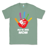Sage LIL Autism Mom Classic Tee - CowhideDigitalArt