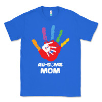 True Royal LIL Autism Mom Classic Tee - CowhideDigitalArt