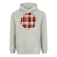 Moon Dust Christmas Tartan Patch Heavyweight Hoodie - BundleAndBundleShop