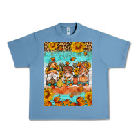 Pebble Blue Fall gnomes Urban Heavy Tee - Artiststas