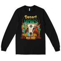 Black desert vibes wild west Long Sleeve Tee - NancyCooperArtShop