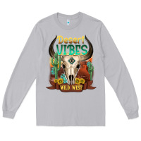 Moon Dust desert vibes wild west Long Sleeve Tee - NancyCooperArtShop