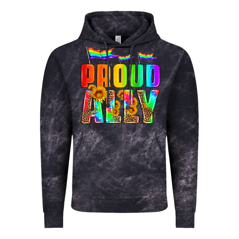 Proud Ally Vintage Hoodie by HRA Design Shop | Teevron