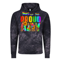 Cloud Black proud ally Vintage Hoodie - HRA Design Shop