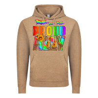Vintage Coffee proud ally Vintage Hoodie - HRA Design Shop