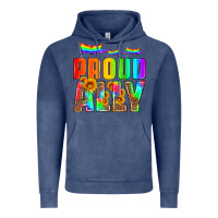 Vintage Denim proud ally Vintage Hoodie - HRA Design Shop