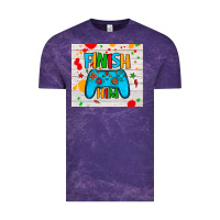 Cloud Purple finish him Vintage Tee - JahusDesignShop