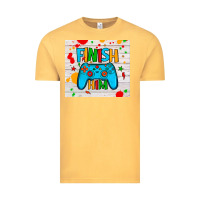 Vintage Mustard finish him Vintage Tee - JahusDesignShop