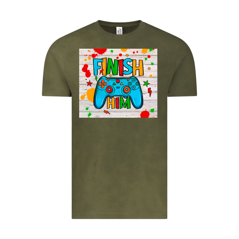 Finish Him Vintage Tee by JahusDesignShop | Teevron