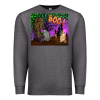 Charcoal Heather boo mousepad Premium Sweatshirt - BundleAndBundleShop