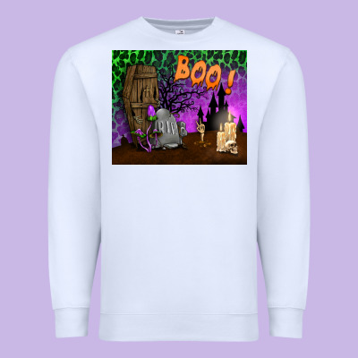 Boo Mousepad Premium Sweatshirt Designed By Bundleandbundleshop