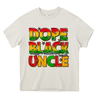 Cream dope black uncle with stars Heavy Core Tee - texasbilliewilder