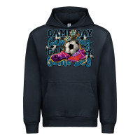 Navy Game day soccer Urban Hoodie - HowdyJamesFarm