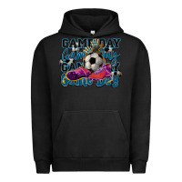 Pigment Black Game day soccer Urban Hoodie - HowdyJamesFarm