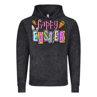 Vintage Black Easter Day Happy Easter Vintage Hoodie - OliviaCreatesArt