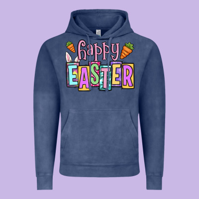Easter Day Happy Easter Vintage Hoodie Designed By Oliviacreatesart